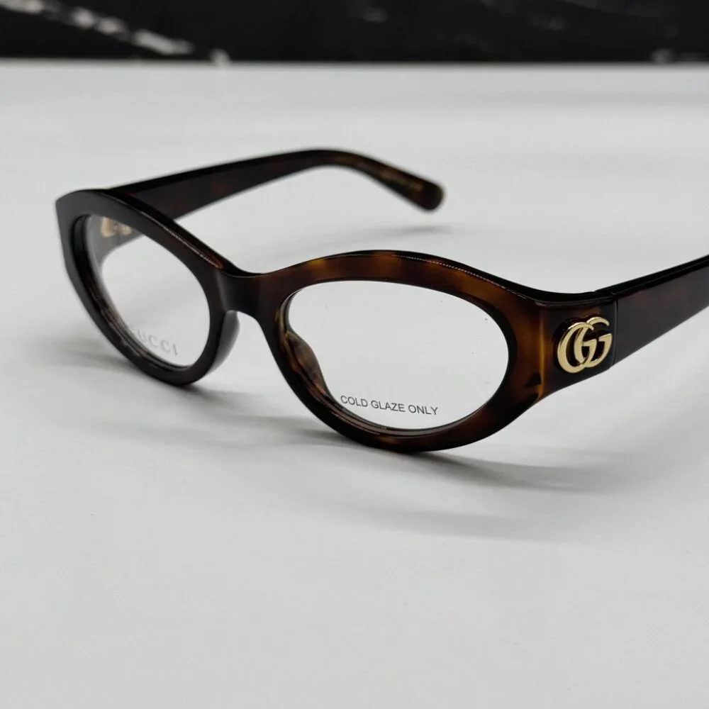 NEW GG1405O 002 GUCCI EYEGLASSES HAVANA WOMEN EYEWEAR GUCCI